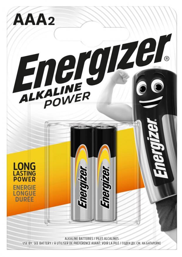 Батарейка Energizer Alkaline Power AAA 2 шт 91₽
