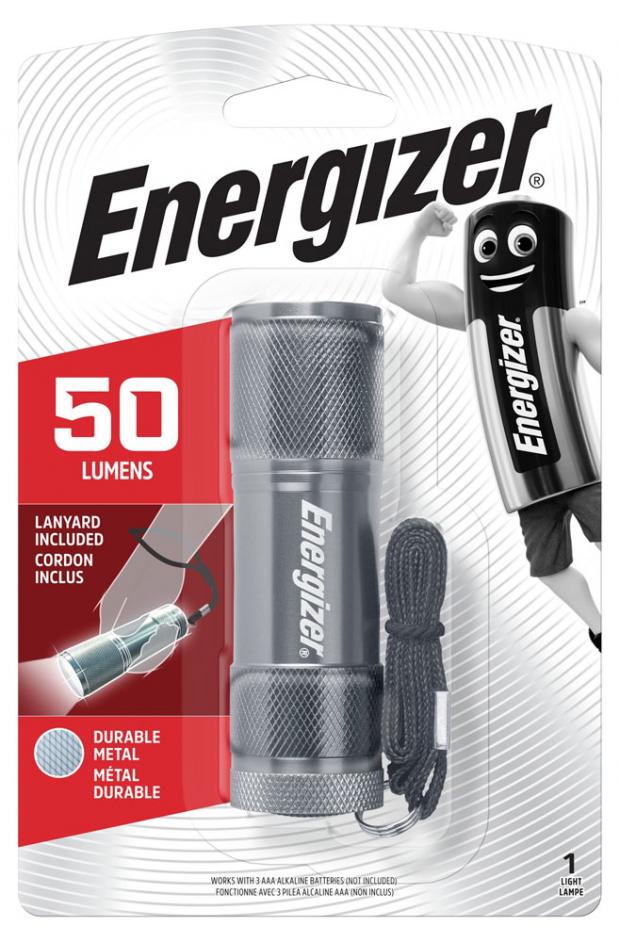 

Фонарь Energizer компактный ударопрочный LED 3AAA