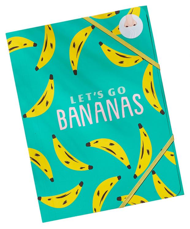 

Папка на резинке АШАН Bananas А4