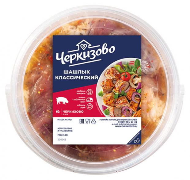 Шашлык из свинины Черкизово Классический охлажденный 16-23 кг 1 упаковка 21 кг 286₽