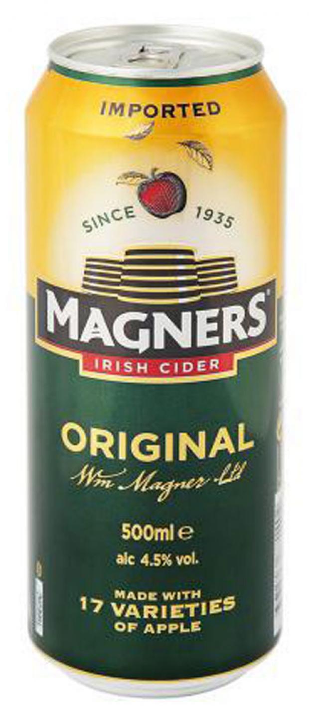 

Сидр Magners Original Яблочный газированный полусладкий светлый фильтрованный 4,5%, 500 мл