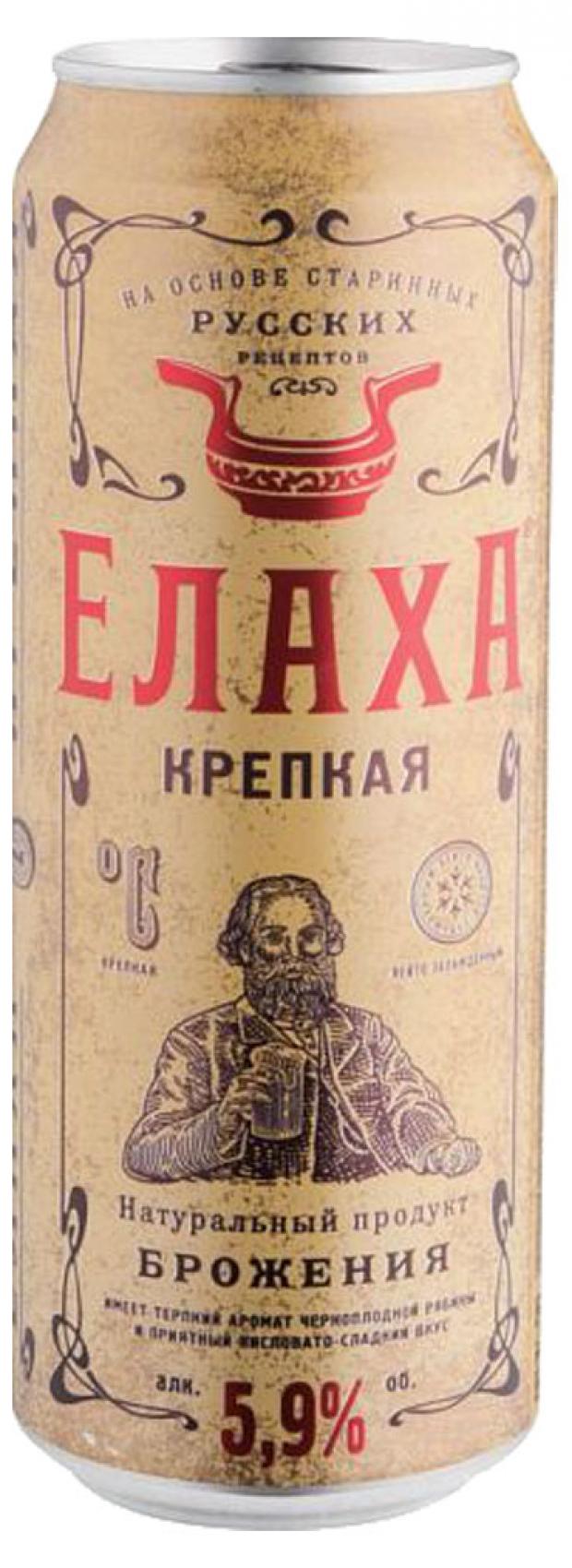 

Медовуха «Елаха» Крепкая черноплодная 5,9%, 0,45 л