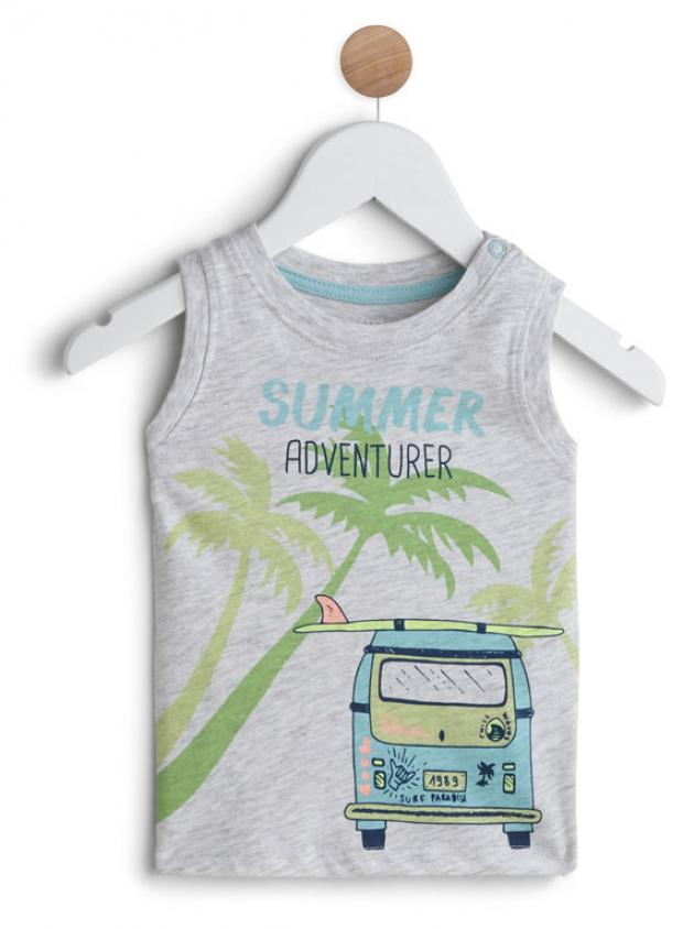 

Футболка для мальчика InExtenso BOY0149-GRIS CHINE C