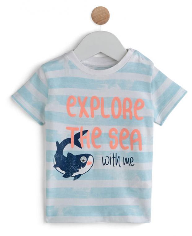 Футболка для мальчика InExtenso BOY0137-BLANC 380₽