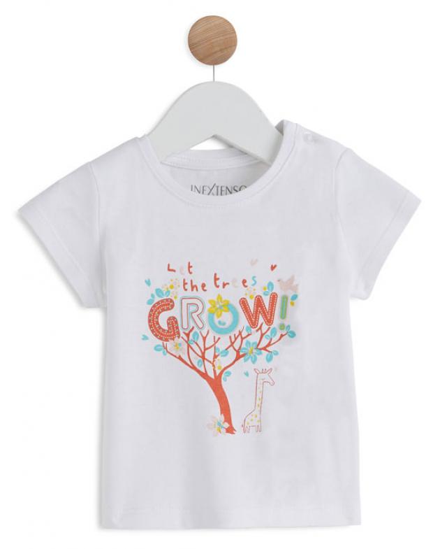 

Футболка для девочки InExtenso GIR0104-BLANC04