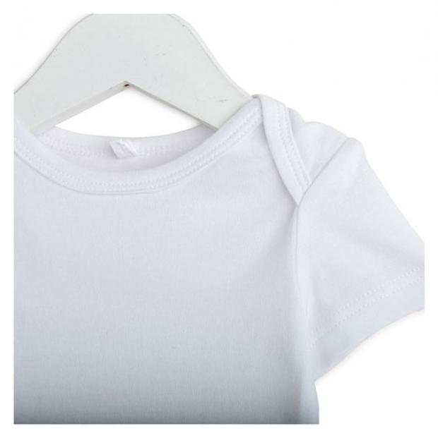 Боди с коротким рукавом InExtenso UDW0023 белый
