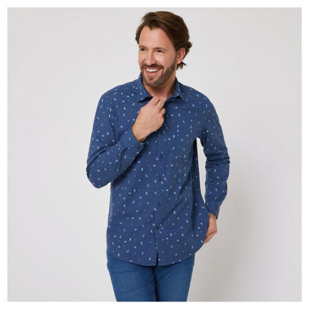 

Рубашка мужская InExtenso MTP_SHI0065_BLEU JEAN F