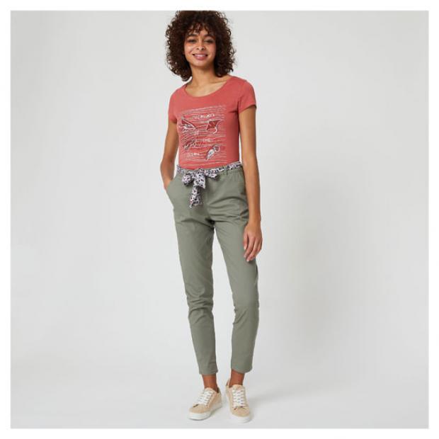 

Брюки женские InExtenso WWO_TRO0033 VERT KAKI C