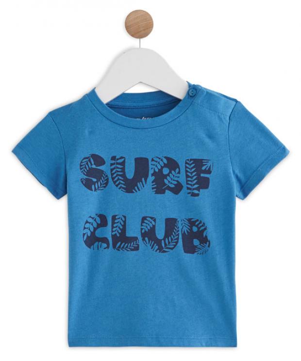 Футболка для мальчика InExtenso BOY0058 BLEU VIF 180₽