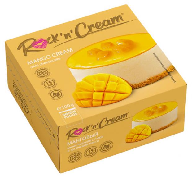 Чизкейк Манговый Rock'n'Cream замороженный, 100 г