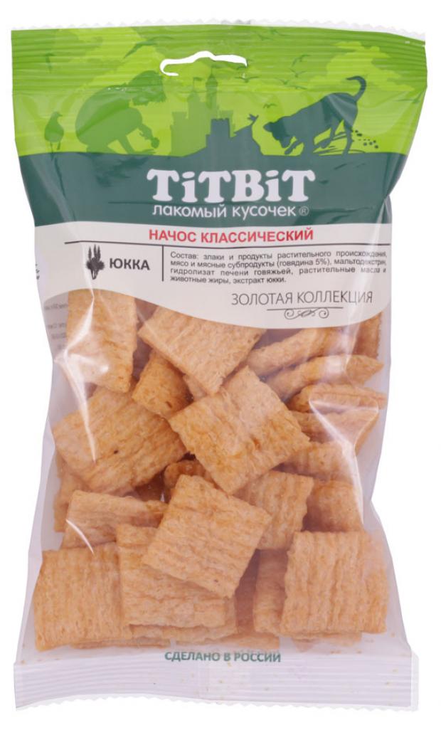 

Лакомство для собак TiTBiT начос классический Золотая коллекция, 80 г