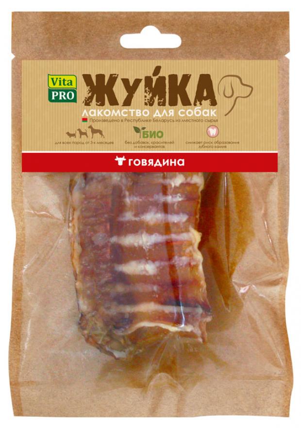 Лакомство для собак Vita Pro Жуйка Трахея говяжья 35 г 108₽