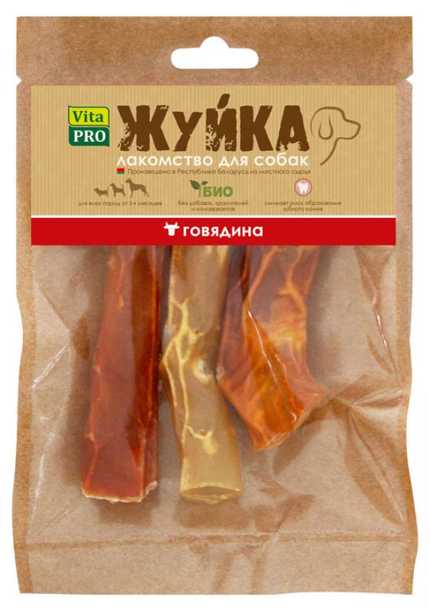 

Лакомство для собак Vita Pro Жуйка аорта говяжья 35г,11см