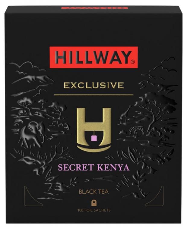 

Чай черный HILLWAY Secret Kenya байховый кенийский в сашетах 100х2 г