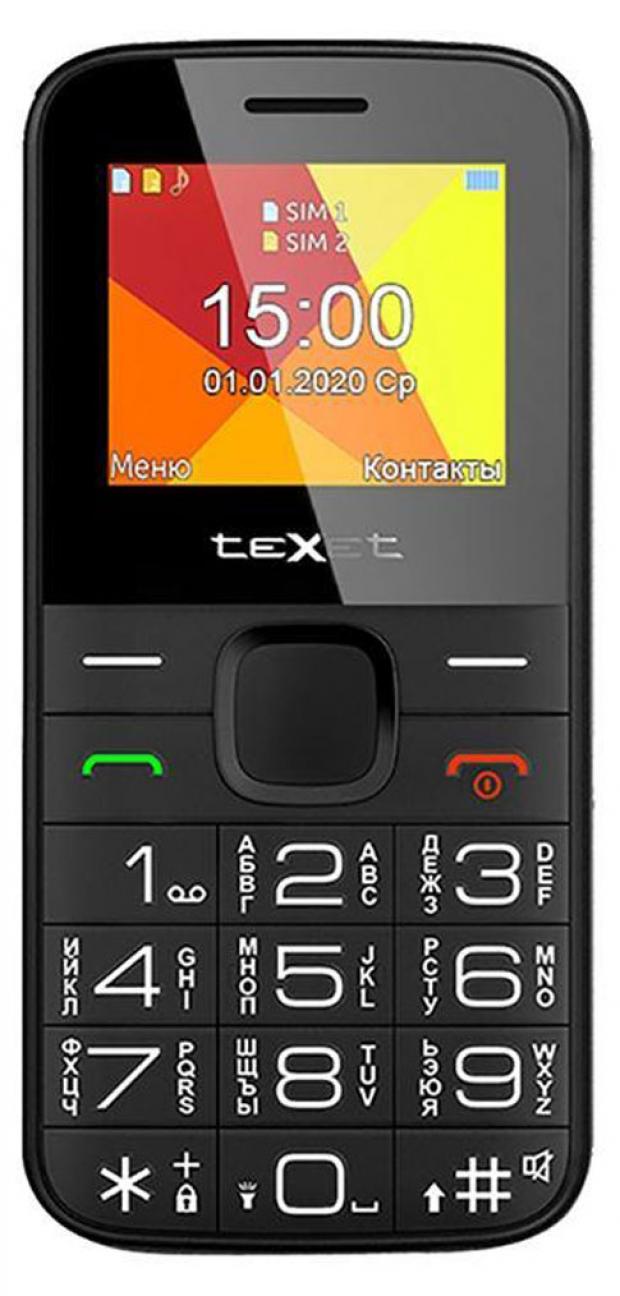 

Мобильный телефон TeXet TM-B201 черный