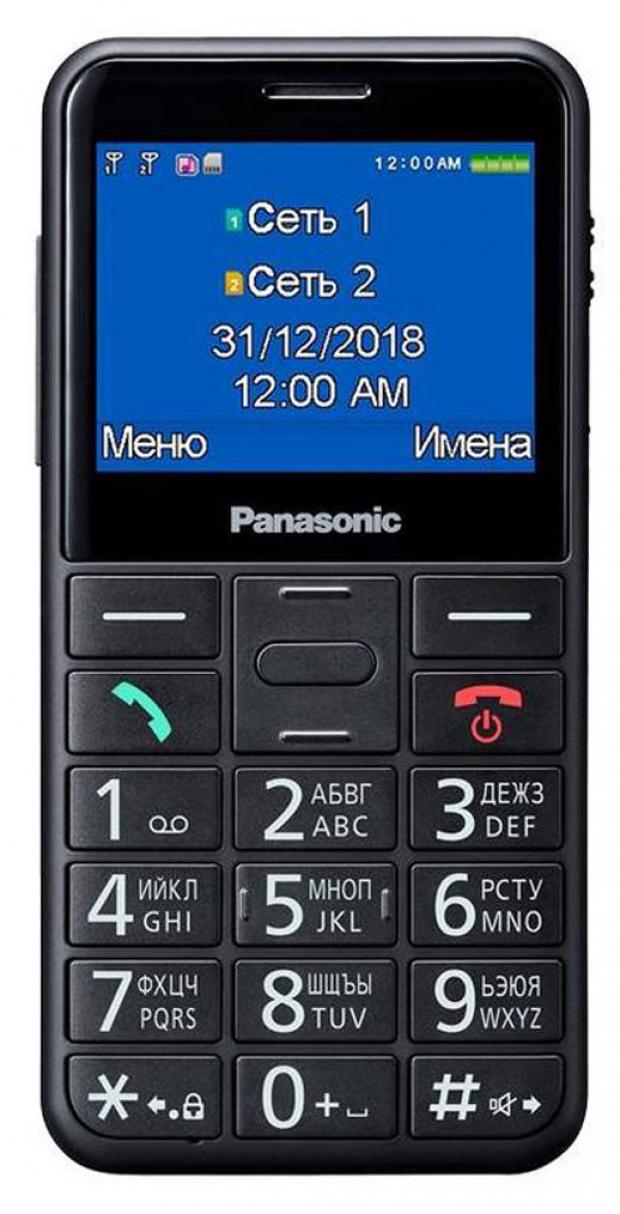 

Мобильный телефон Panasonic KX-TU150RUB черный