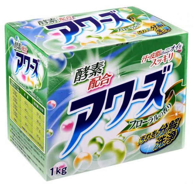 Стиральный порошок Rocket Soap Awas с энзимами цветочный аромат 1 кг 412₽