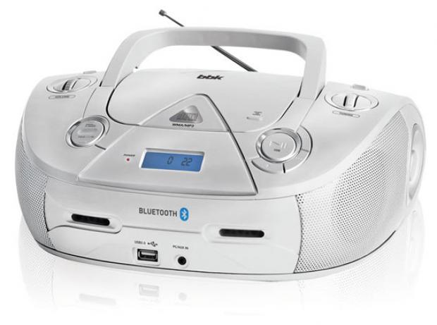 

Бумбокс BBK BX318BT Silver