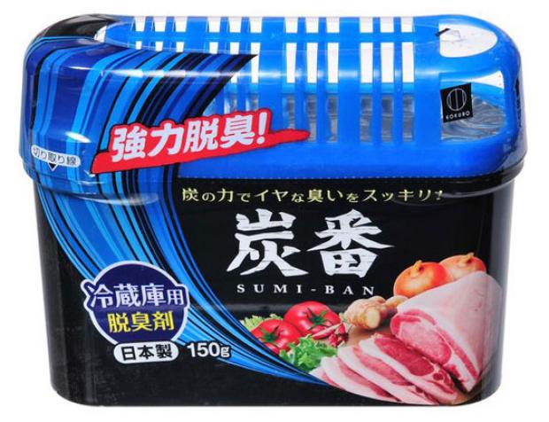 Поглотитель неприятных запахов Kokubo для общего отделения холодильника с древесным углем 150 г 178₽