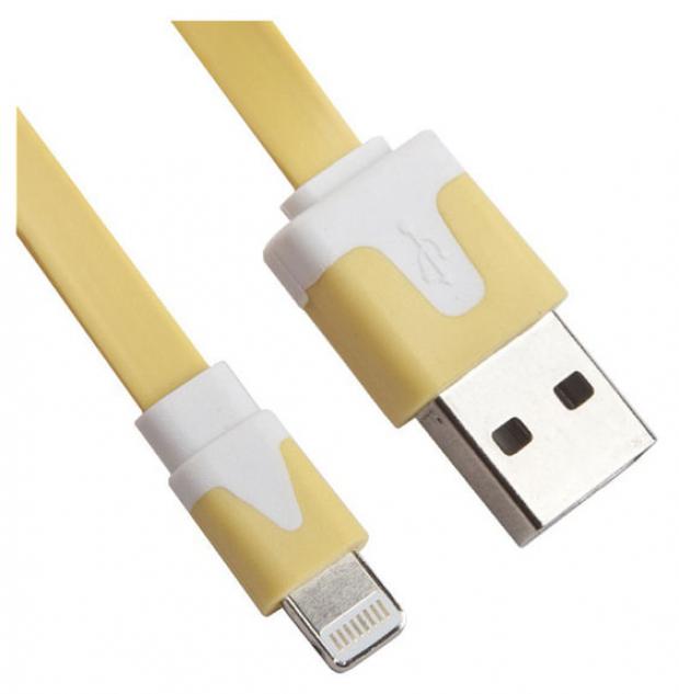 

USB кабель Liberty Project для Apple 8 pin желтый