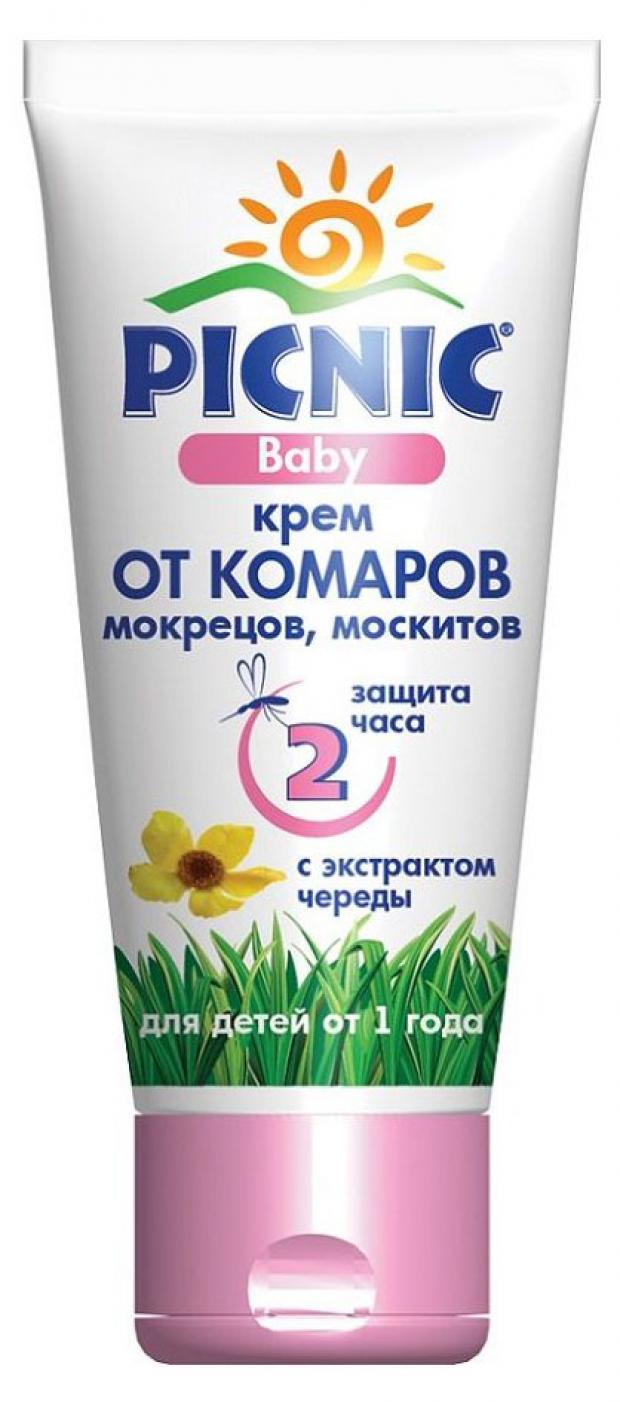 

Крем от комаров детский Picnic Baby с 1 года, 40 мл