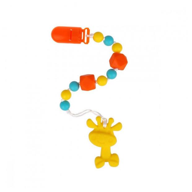 Прорезыватель-грызунок Жирафики на прищепке от 6 мес 499₽