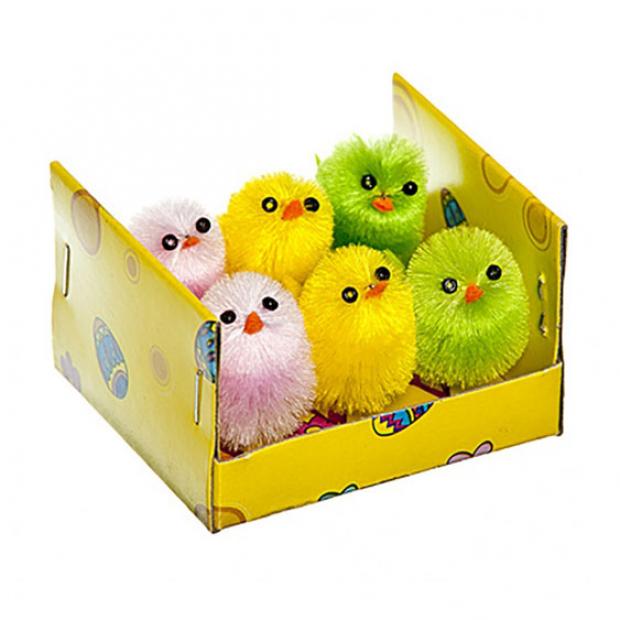 

Фигура пасхальная NAT Цыплята, 6 шт