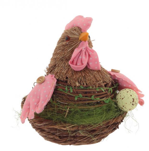 

Фигура пасхальная Курочка, 18х15х16 см