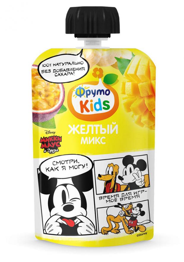 

Пюре «ФрутоНяня» ФрутоKids желтый микс, 90 г