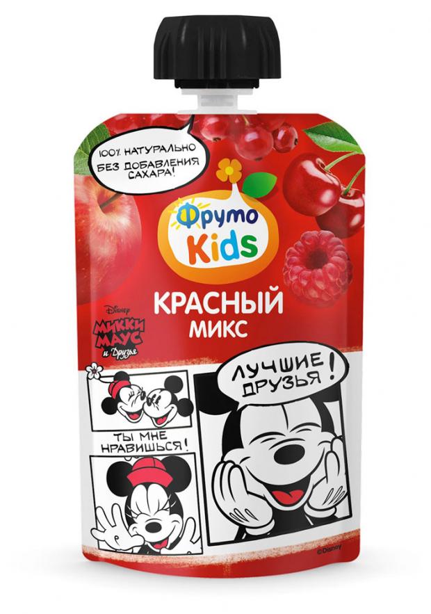 

Пюре «ФрутоНяня» ФрутоKids красный микс, 90 г