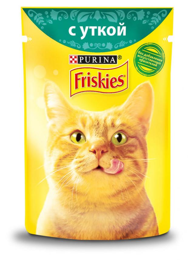 

Корм для кошек Friskies с уткой в подливе, 85 г