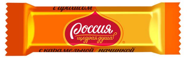 

Конфеты «Россия Щедрая Душа» с карамелью и арахисом, вес