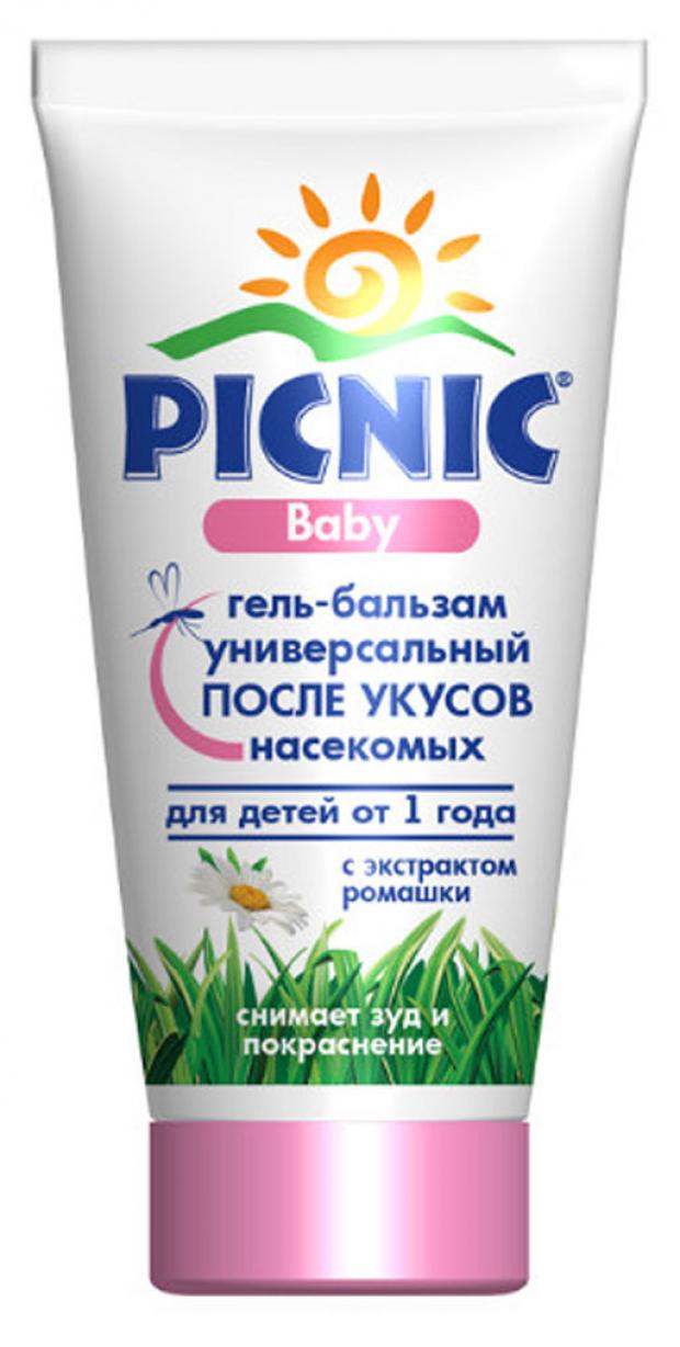 

Гель-бальзам для тела после укусов насекомых детский Picnic Baby универсальный с экстрактом ромашки, 30 г