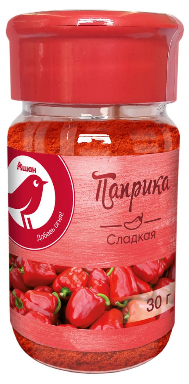

Паприка АШАН сладкая, 30 г
