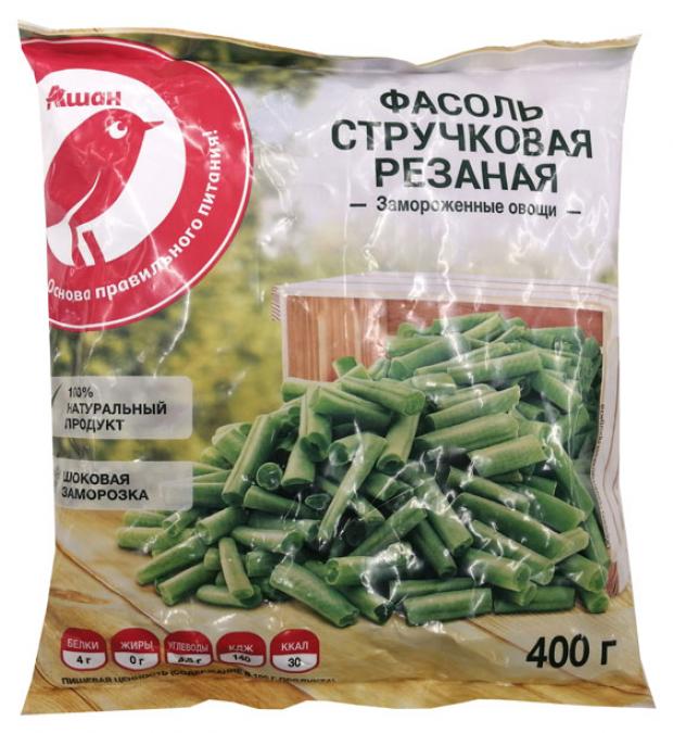 Фасоль зеленая АШАН замороженная 400 г 70₽