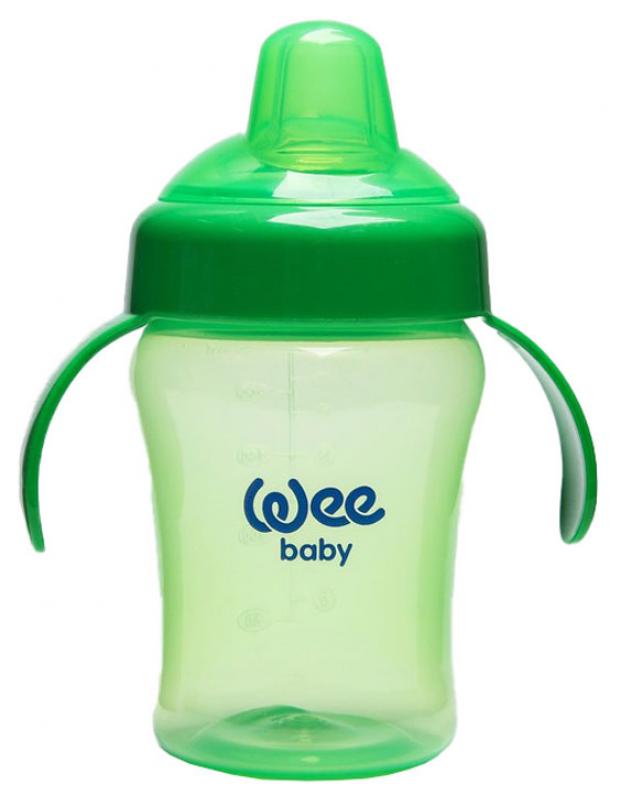 Поильник WeeBaby непроливающий с ручками 240 мл 449₽