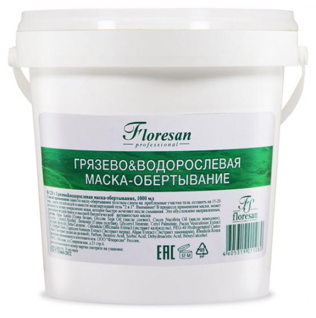 Маска-обертывание для тела Floresan грязево-водорослевая 1 л 352₽