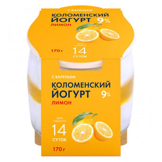 

Йогурт «Коломенское молоко» из сливок с лимоном 9%, 170 г