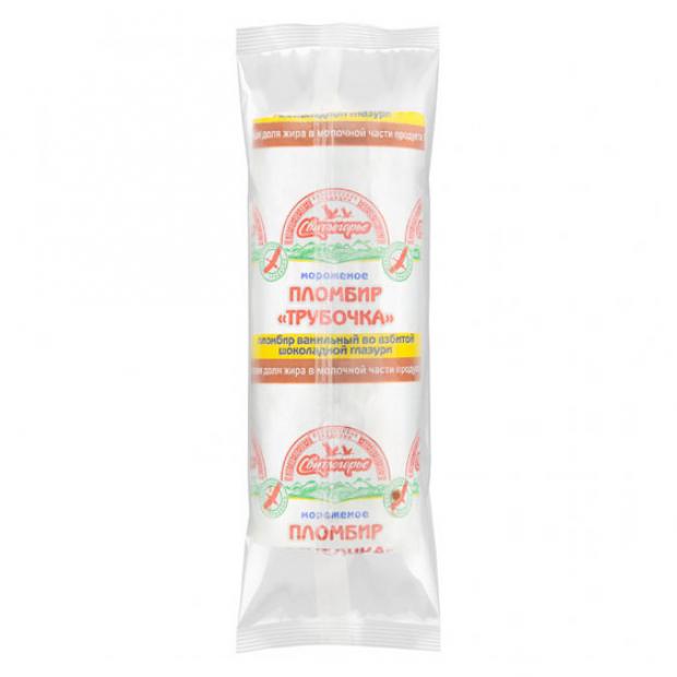 Мороженое Свитлогорье пломбир Трубочка 15 80 г 46₽