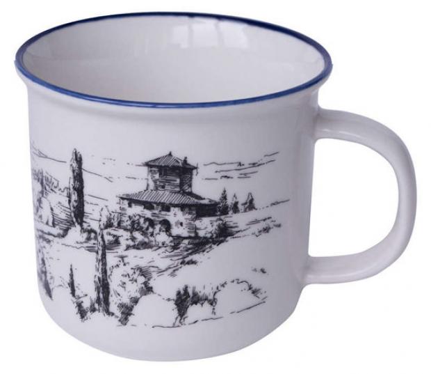 Кружка Atmosphere Пейзажи фарфоровая 365 мл 154₽