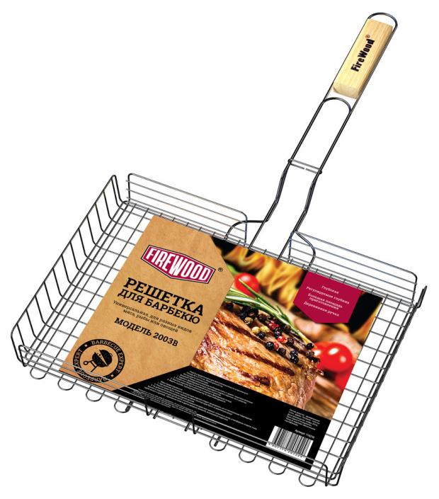 

Решетка для барбекю FireWood, 30х40х5 см