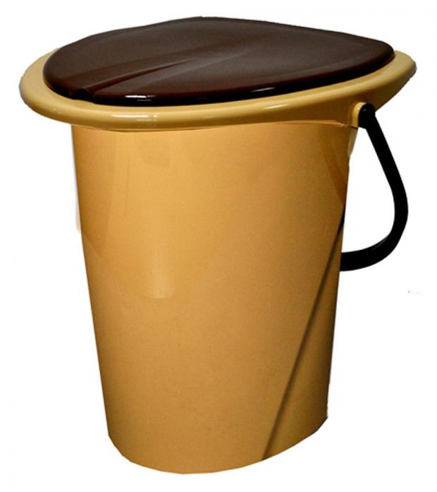 Ведро-туалет InGreen Smart Solution бежевое, 17 л