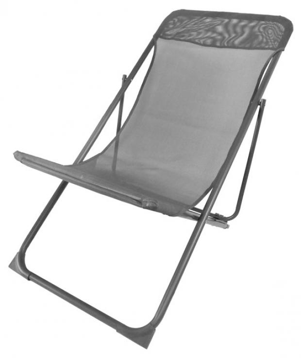 

Кресло-шезлонг Garden Star серое, 95/85х55.5х90.5/76 см