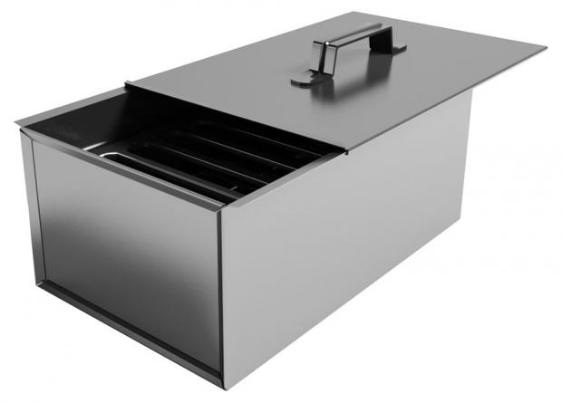 Коптильня СевЗапУголь переносная двухъярусная 37х24х175 см 450₽