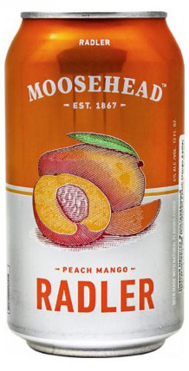 

Пиво Moosehead Peach Mango Radler светлое фильтрованное 4%, 355 мл