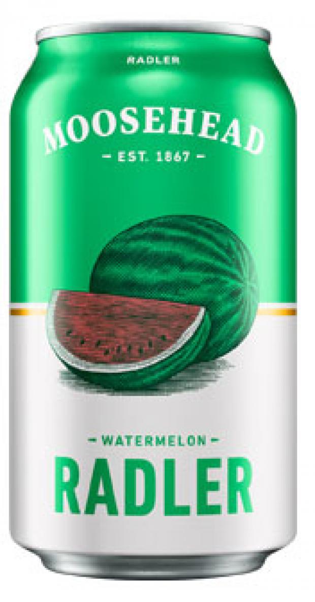 

Пиво Moosehead Watermelon Radler светлое фильтрованное 4%, 355 мл