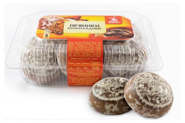 Пряники шоколадные Хлебное местечко 350 г 73₽