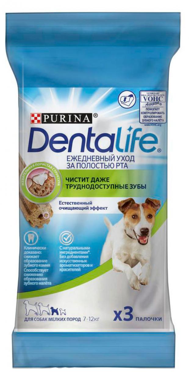 Лакомство для собак DentaLife мелких пород для поддержания здоровья полости рта 49 г 61₽