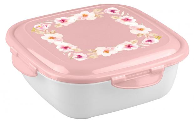

Контейнер для продуктов Phibo Click&Lock с декором, 1,55 л