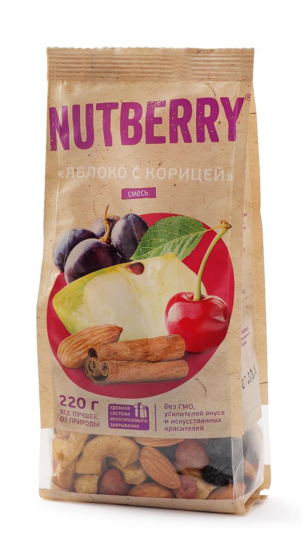 

Смесь фруктовая Nutberry яблоко с корицей, 220 г